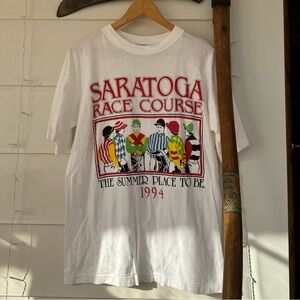 Vintage Saratoga racing tee